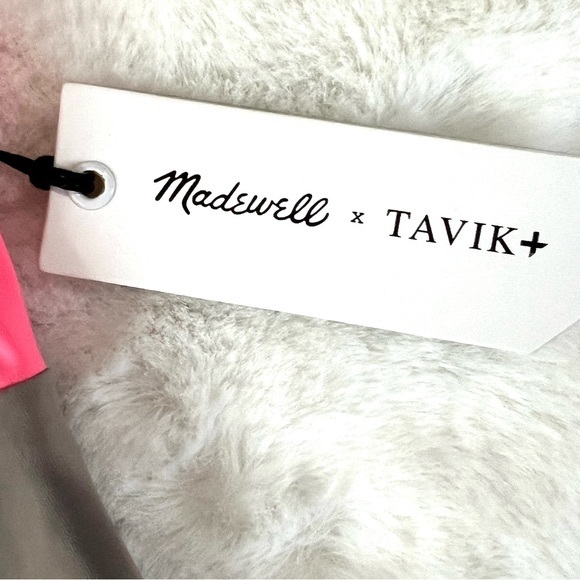 Madewell x Tavik Scarlett Swimsuit Electric Pink and Telloride Stone Sz S NWT - Picture 8 of 13